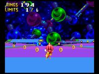 Knuckles Chaotix sur Sega Megadrive 32X